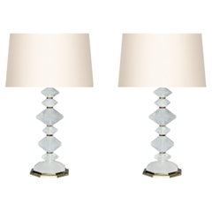 Diamond Form Rock Crystal Lamps By Phoenix