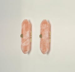 Diamant-förmige Bergkristall-Wandleuchter von Phoenix