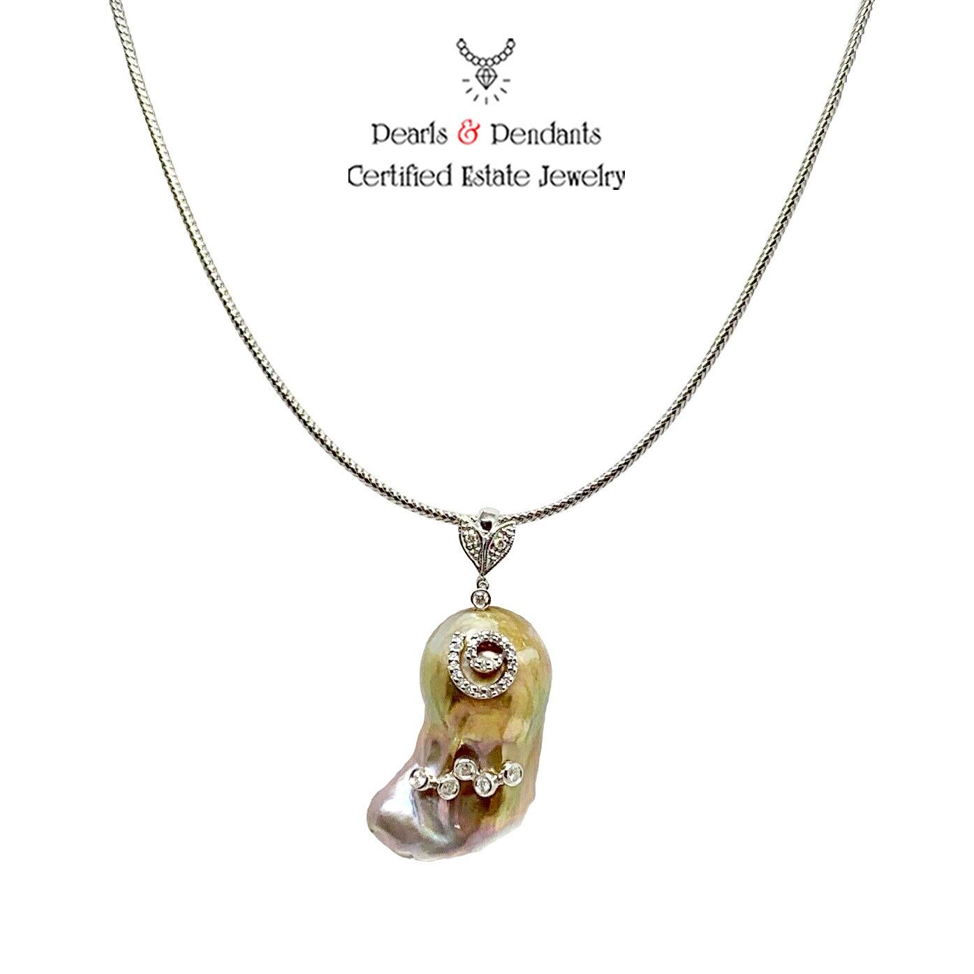 Feine Qualität Barock Süßwasser Perle Diamant Halskette 14k Gold Italien zertifiziert $3950 914368

Dies ist ein einzigartiges, maßgeschneidertes, glamouröses Schmuckstück!

IN ITALIEN GEFERTIGT

Nichts sagt mehr 