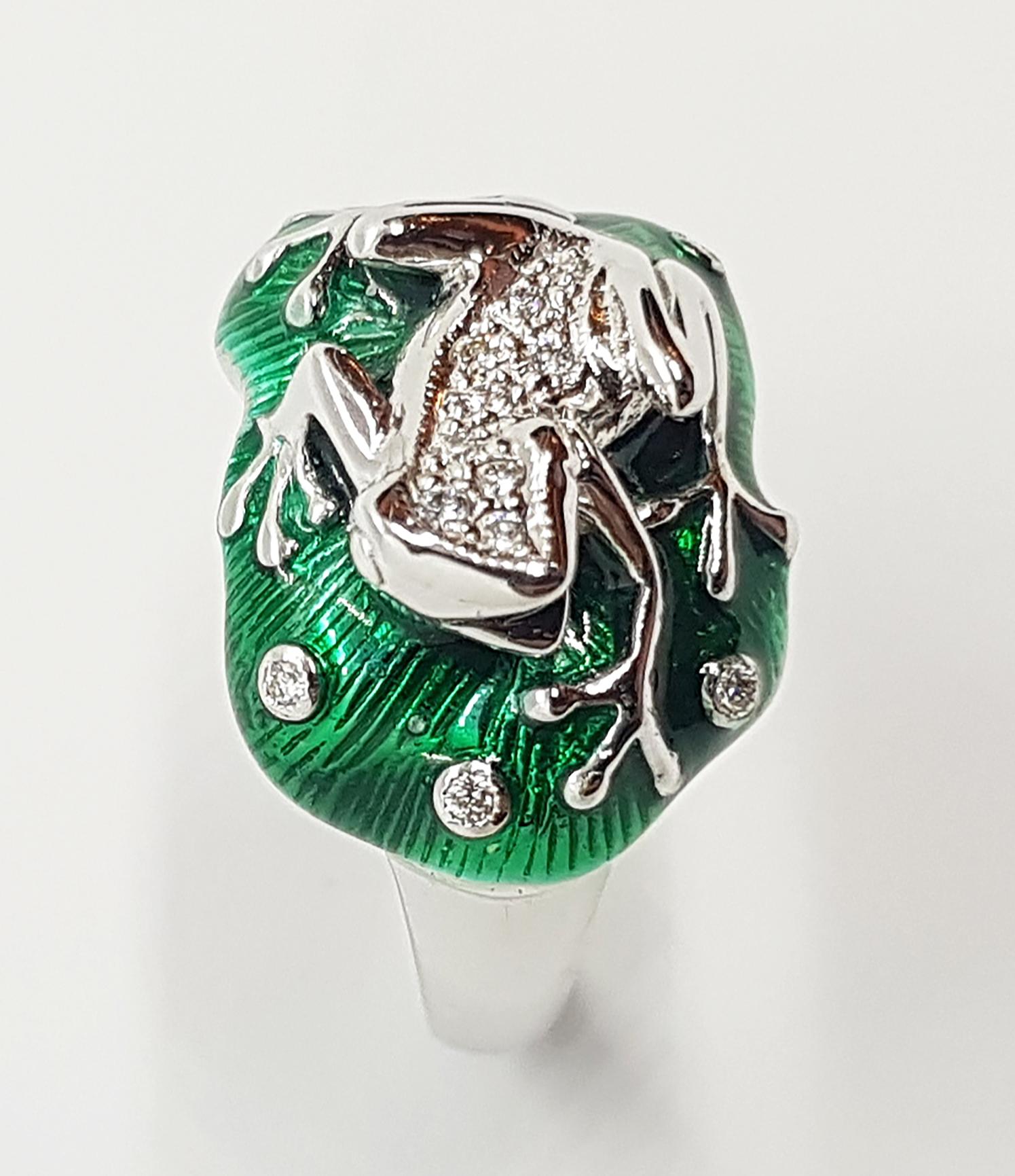 frog diamond ring