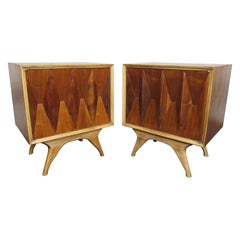 Diamond Front Nightstands