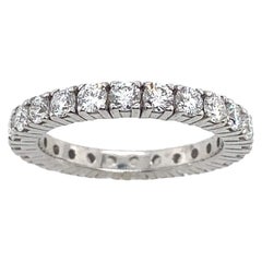 Ewiger Diamantring mit 1,80ct G/Vs Diamanten in 18ct Weißgold