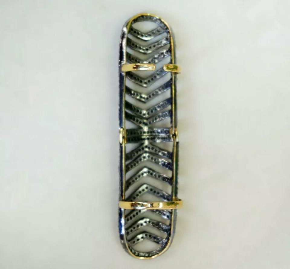 Diamond Full Finger Ring 925 Silver Natural Diamond Designer Knuckle Ring Band
Light weight can be worn everyday

Additional information:
Condition: New with tags: A brand-new, unused, and unworn item (including handmade items) in the original