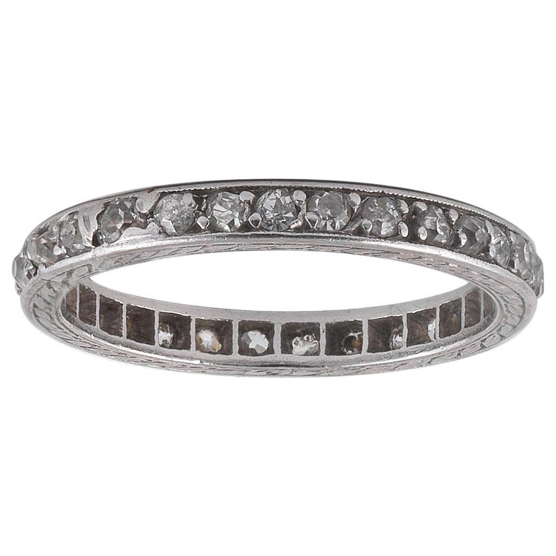 Diamond Full-Hoop Eternity Ring