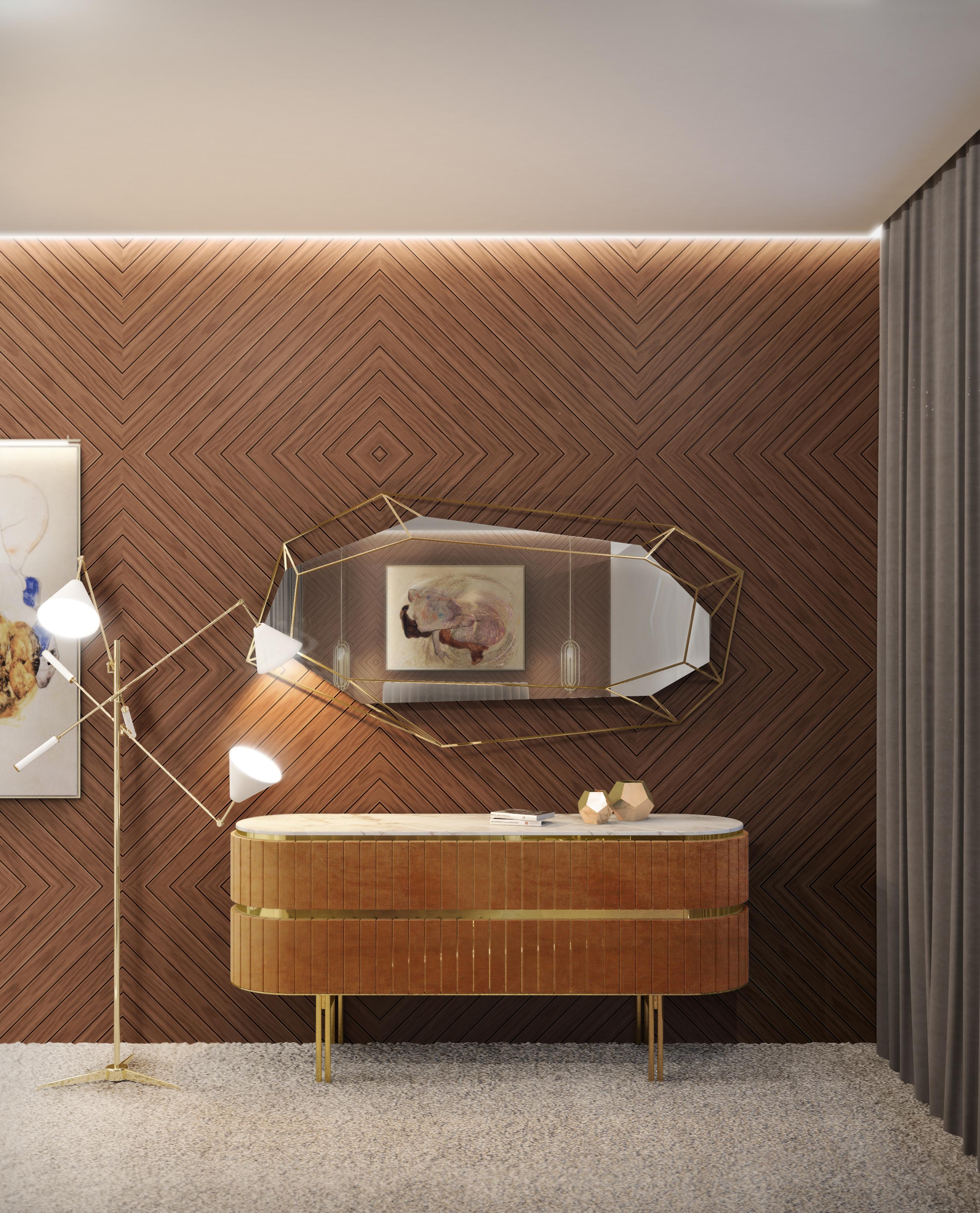 Diamond FullLength Mirror in Brass For Sale at 1stDibs diamond floor