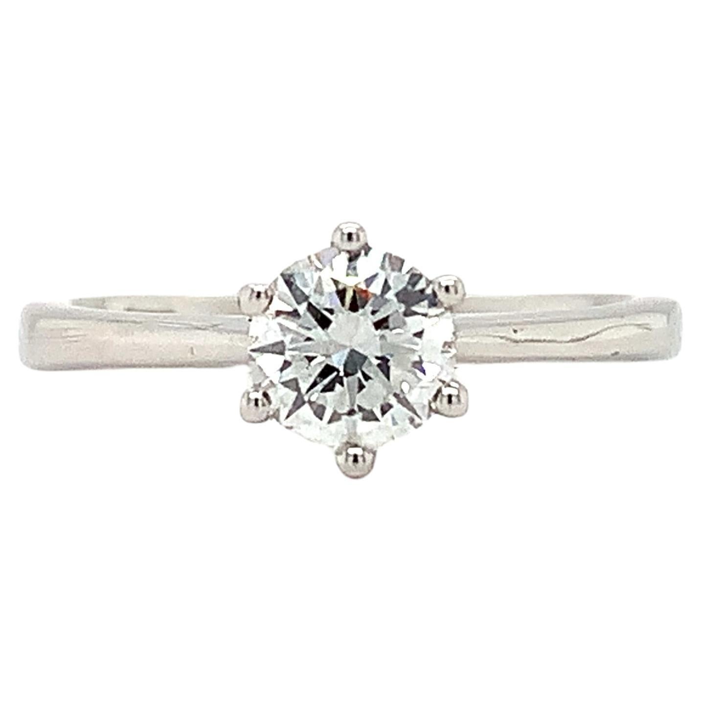 Diamante GIA G VS2 anillo de compromiso solitario platino
