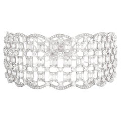 Bracciale con diamanti in oro 18 carati