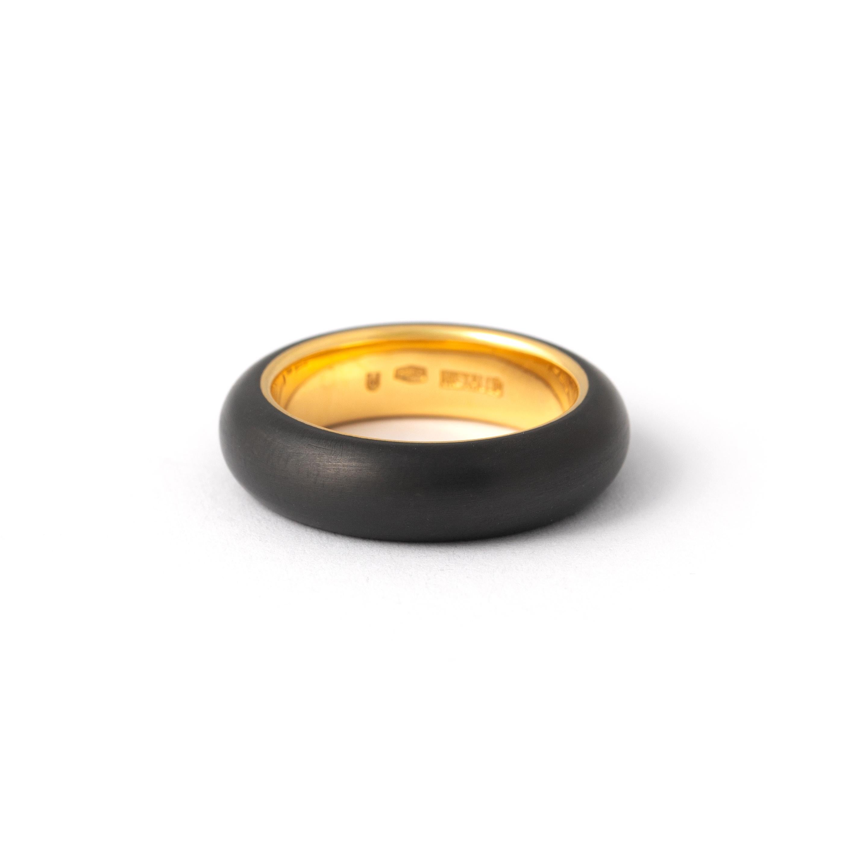 Diamant Gold 18K Ring im Zustand „Hervorragend“ im Angebot in Geneva, CH