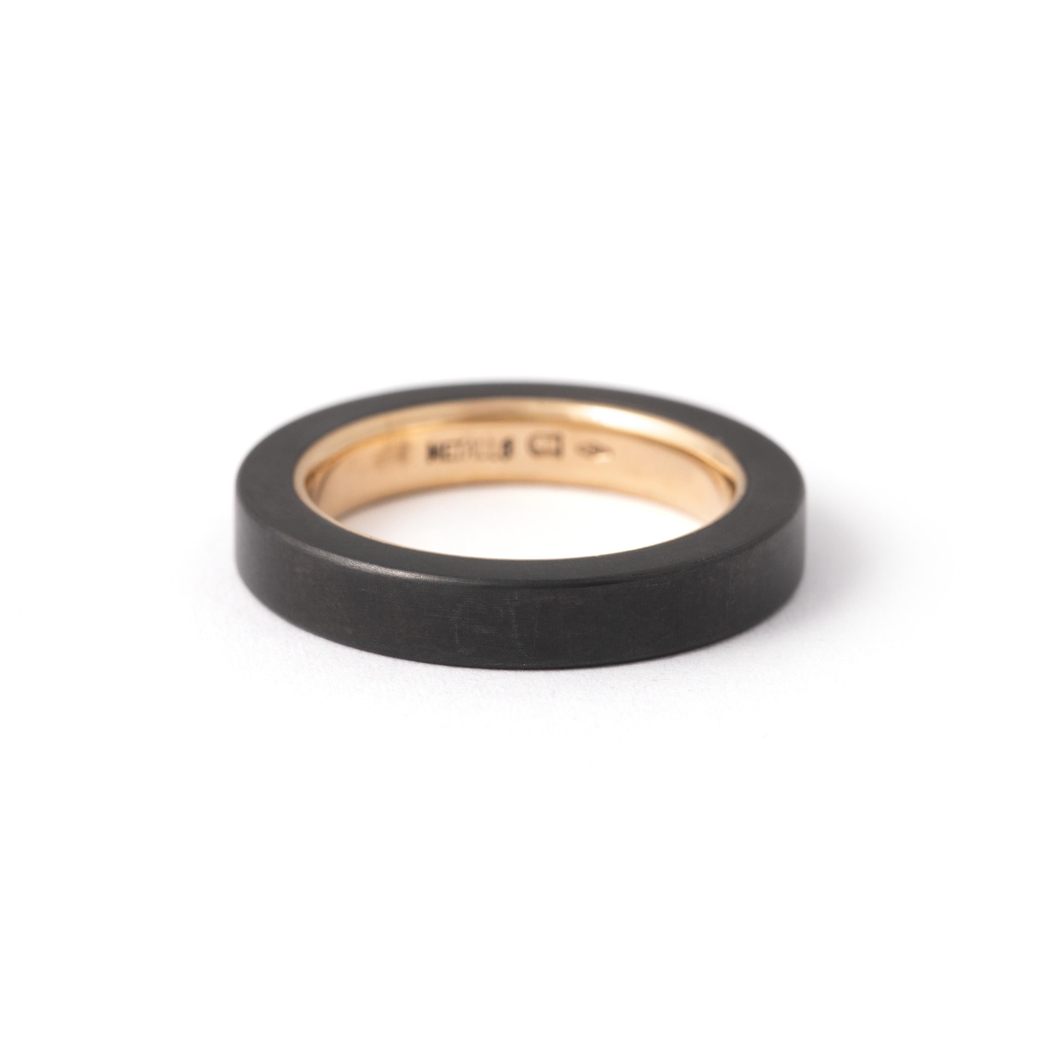 Anello con diamante in oro 18 carati in vendita 1