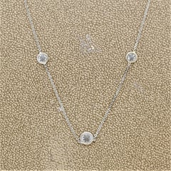 Diamond Gold “3-Stone” Necklace