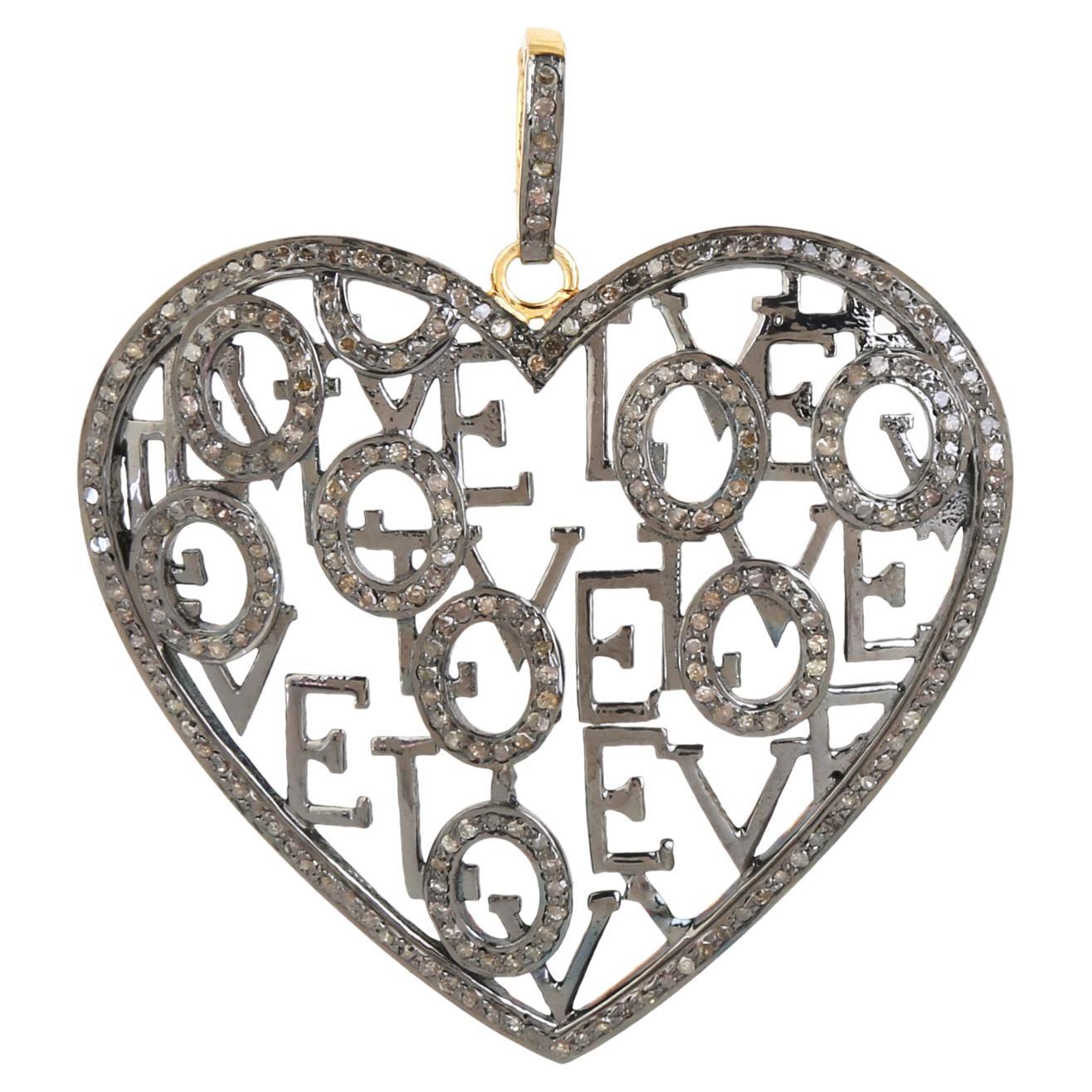 Gabriel and Co. 18k Yellow Gold 925 Sterling Silver with Diamond