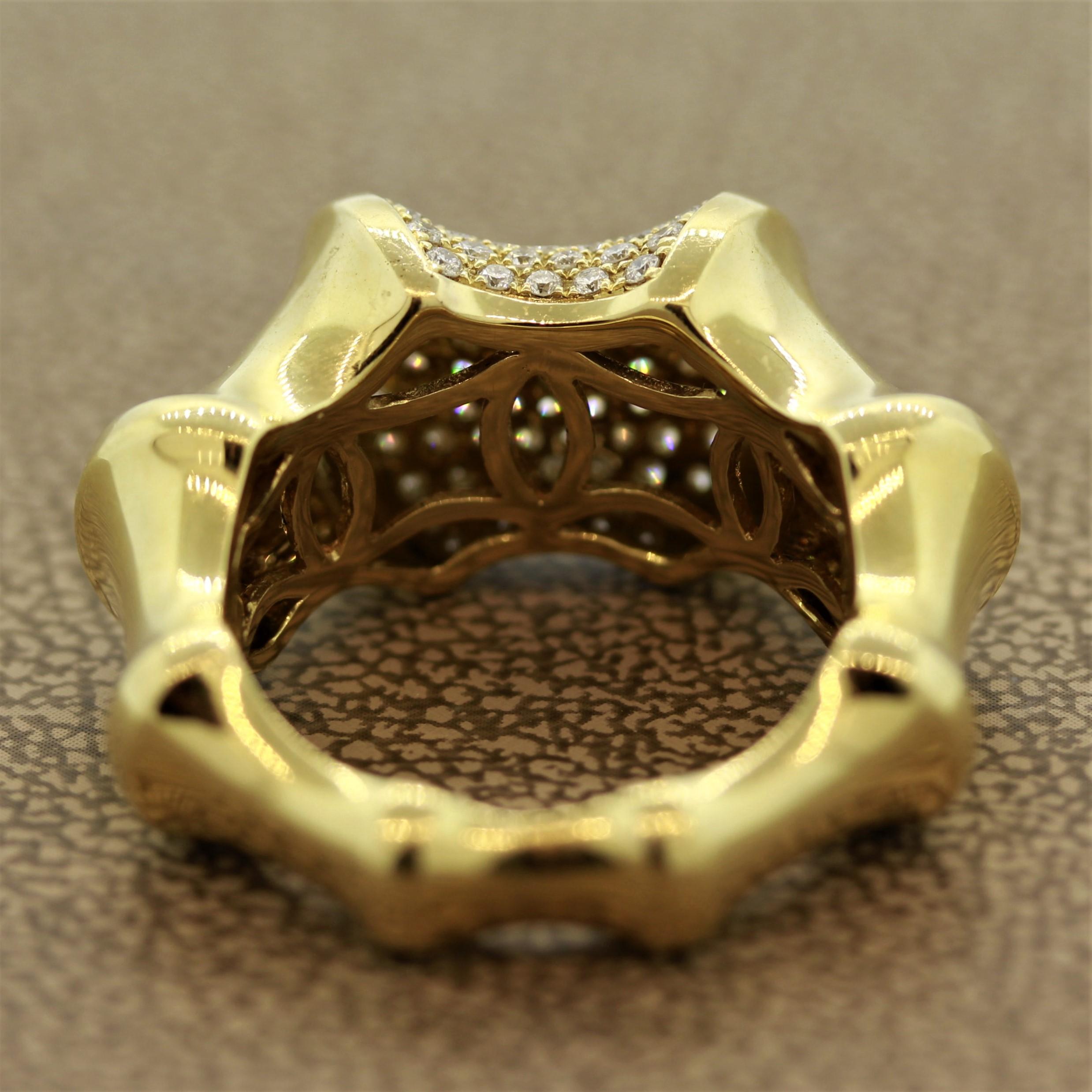 Diamant-Gold-Ring 