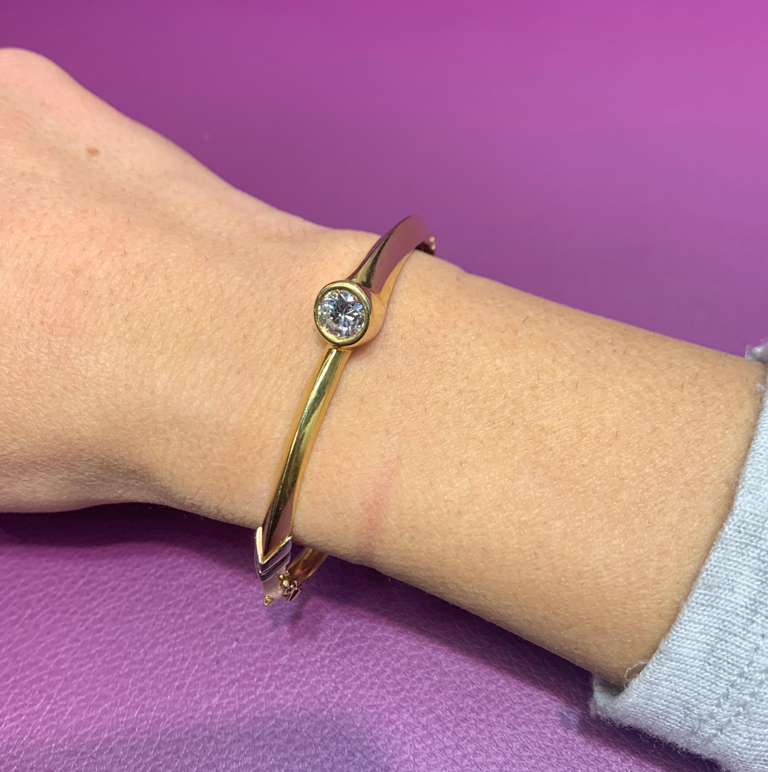 bracciale oro e diamanti