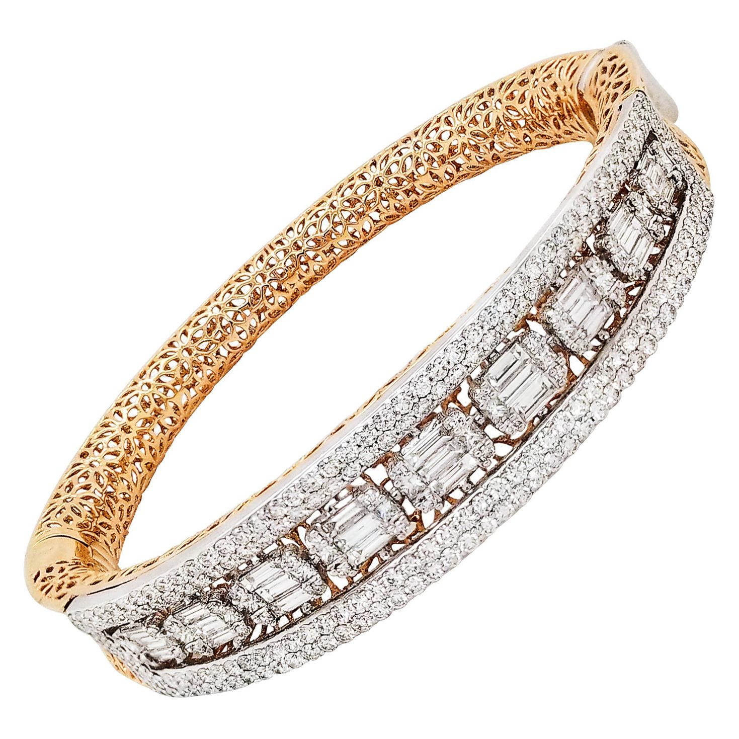 Spectra Fine Jewelry Diamond Gold Bracelet For Sale At 1stDibs Fine 