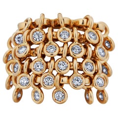 Diamond Gold Dior "Coquine" Ring