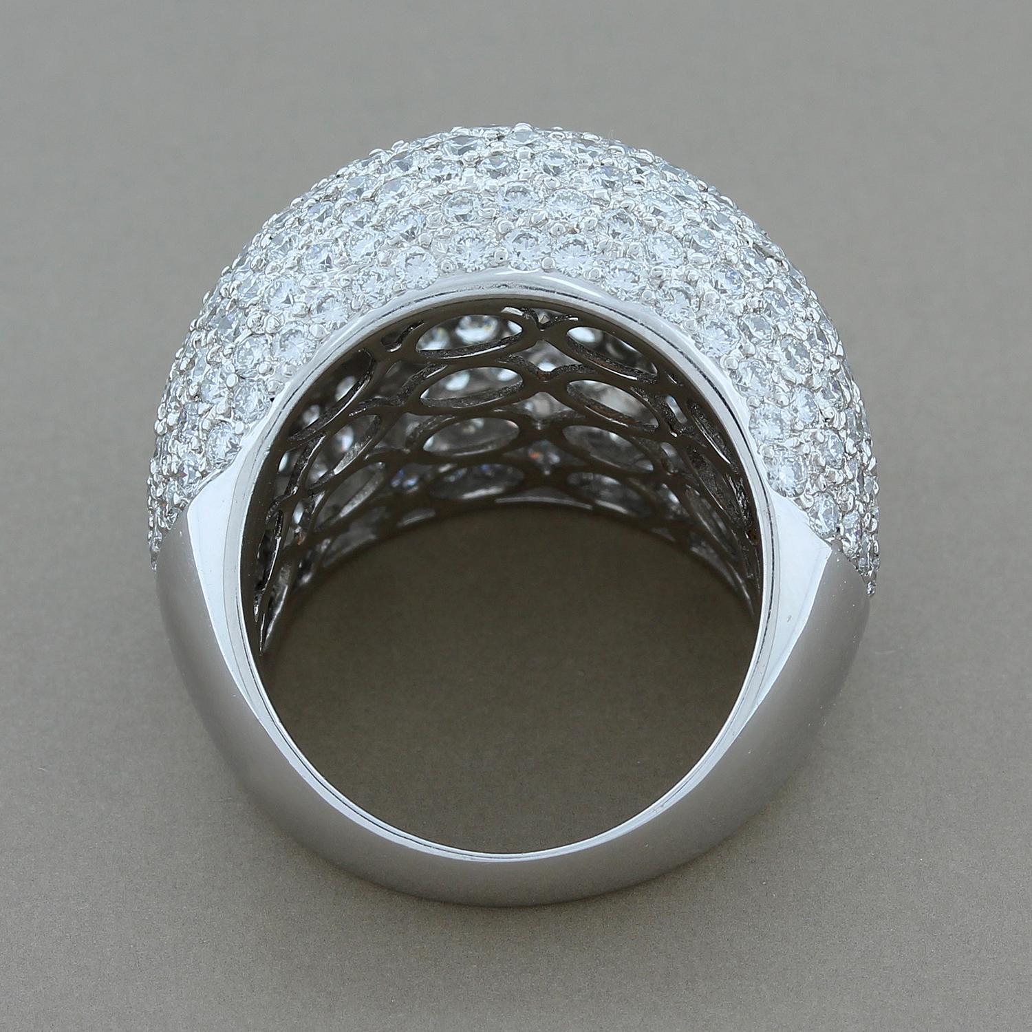 swarovski dome ring