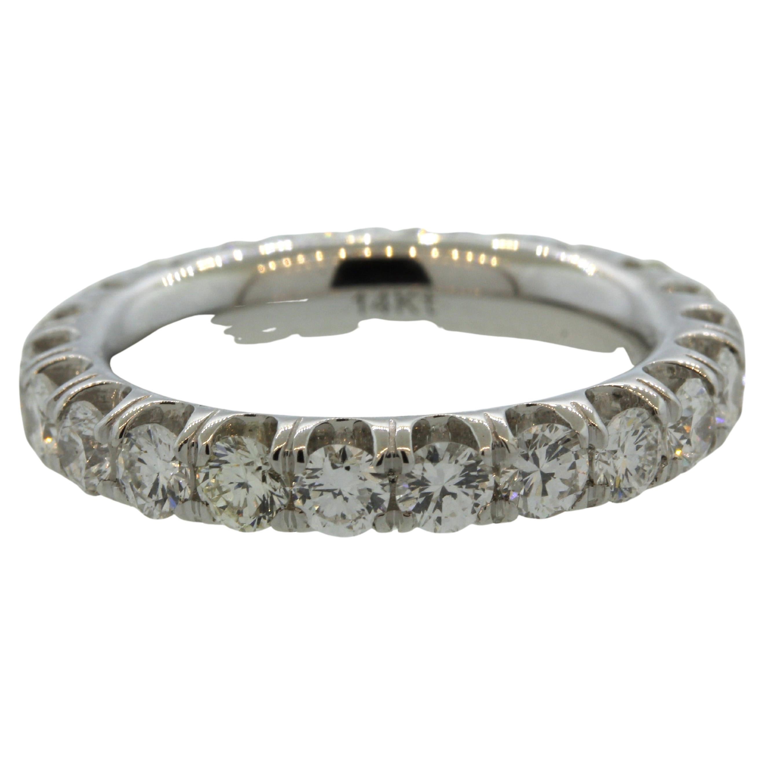 Diamond Gold Eternity Band Ring