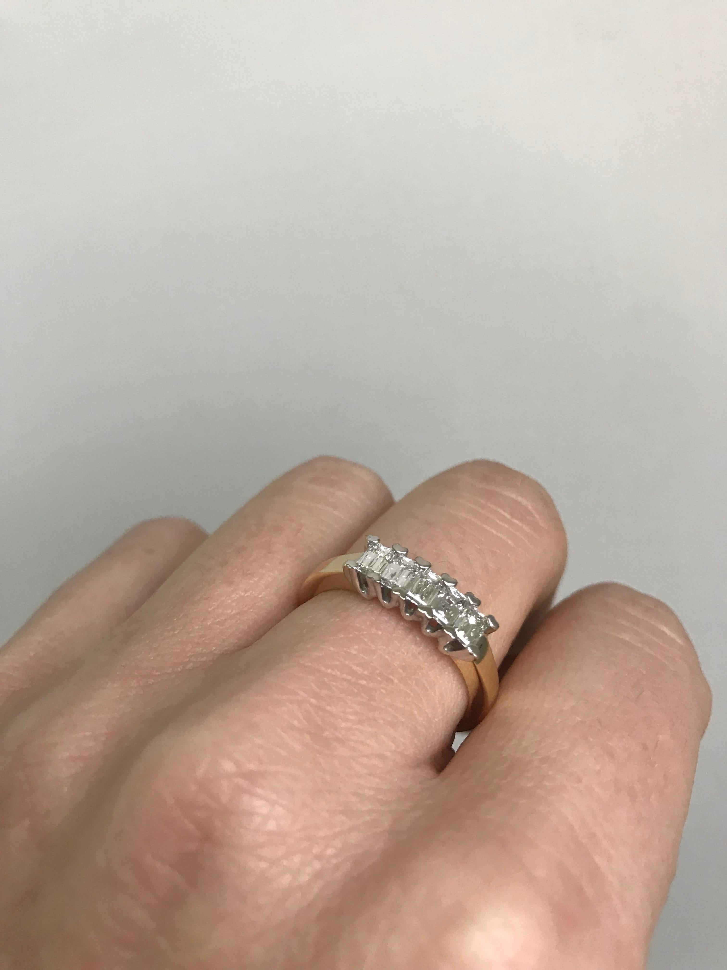 Diamond Gold Five-Stone Ring 1