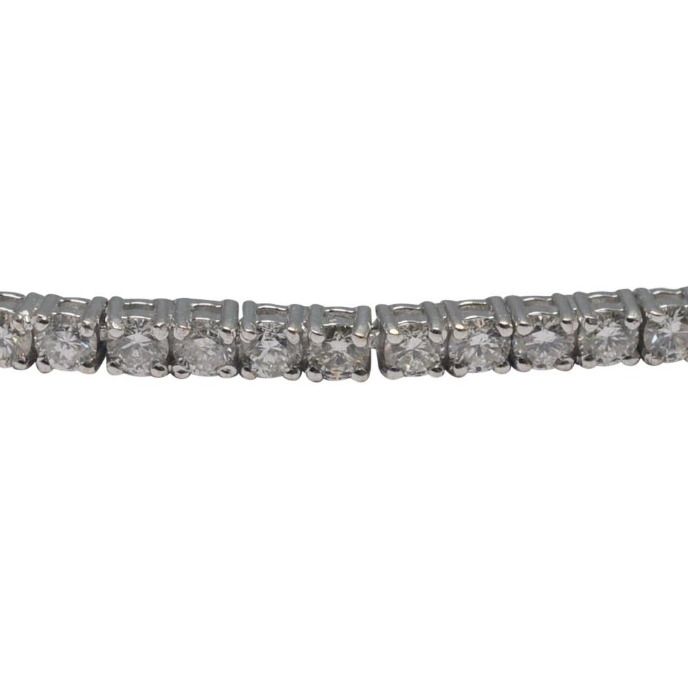 Contemporary Diamond Gold Line Bracelet For Sale