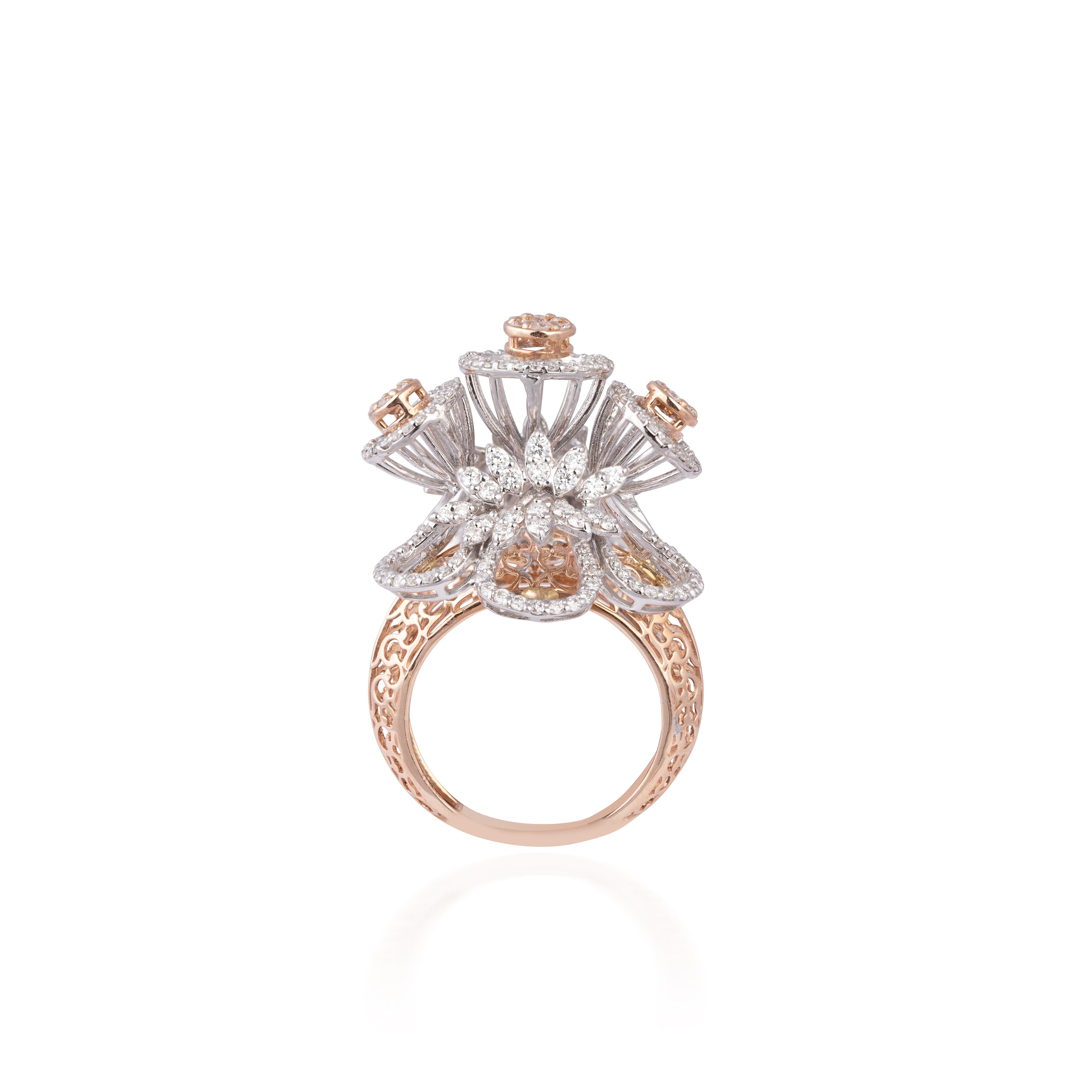 Diamantring 14k Gold