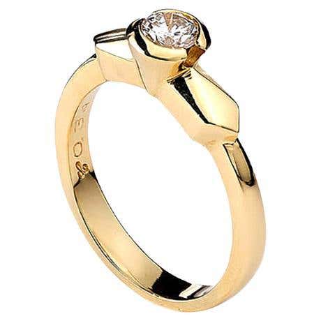 Post Medieval Tudor Diamond Gold Ring at 1stDibs | medieval diamond ...