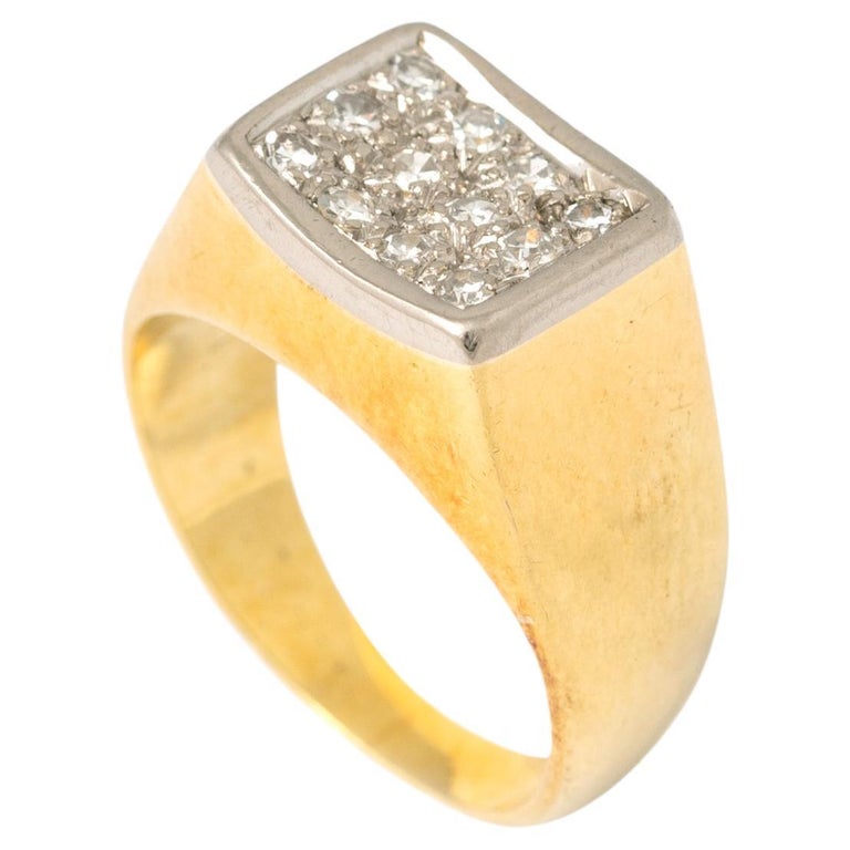 Diamond Gold Ring For Sale at 1stDibs