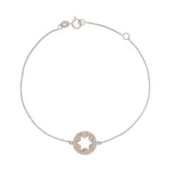 Diamond Gold Star Bracelet