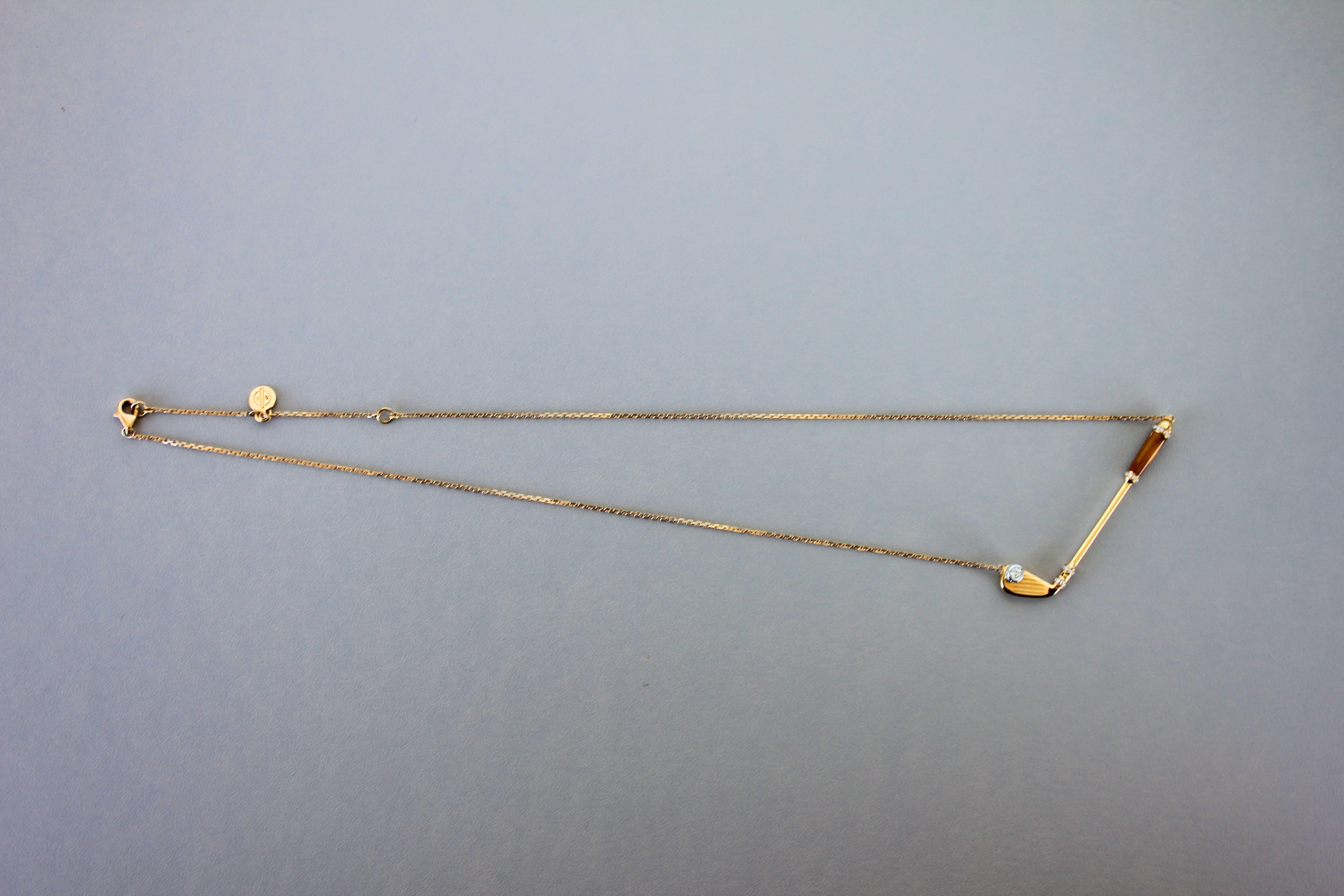 white gold tiger eye necklace
