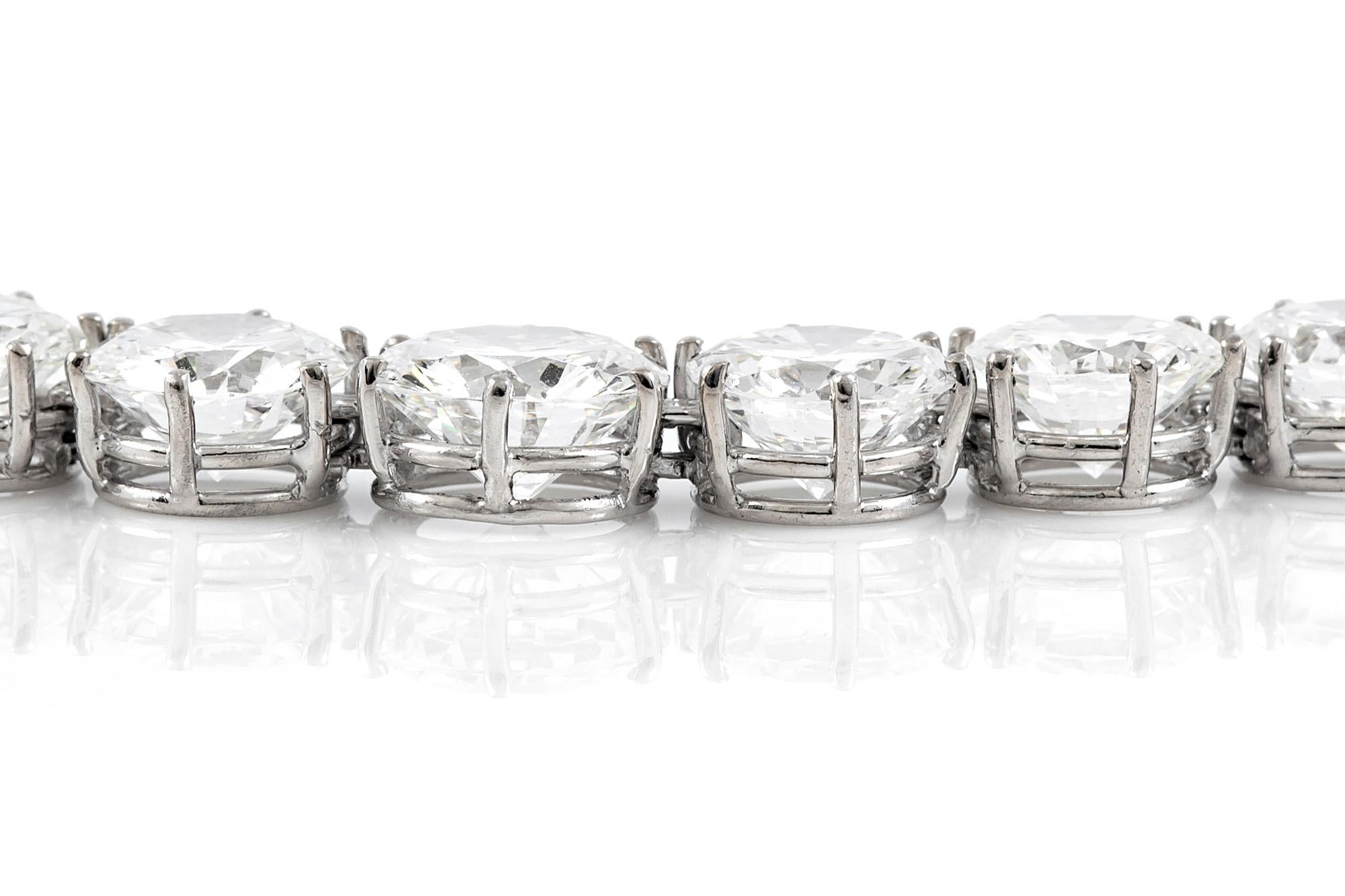 Collana Riviera con diamanti graduati 1