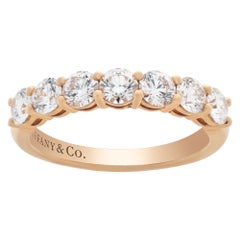 Diamond Half Eternity Band in Rose Gold, Tiffany & Co. Embrace