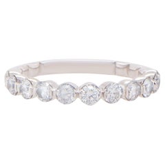 Diamond Half Eternity Band Ring 1 Carat Total
