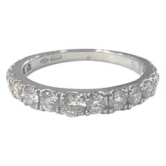 Diamond Half Eternity Band Ring