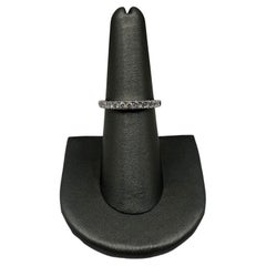 Diamant-Halber Eternity-Ring aus 14kt Weißgold mit Diamanten - 0,50 Karat HI I1 Diamanten, Größe 7
