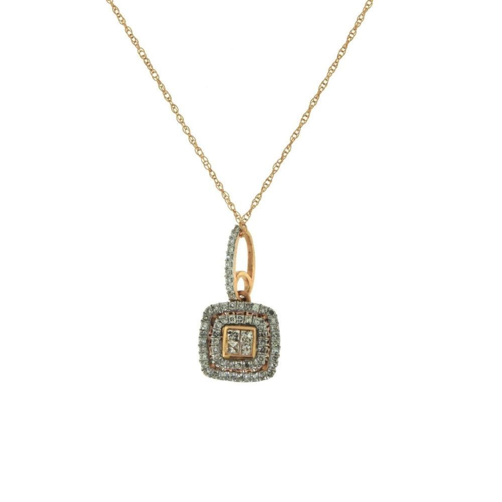 Brilliance Jewels, Miami
Questions? Call Us Anytime!
786,482,8100

Metal: Rose Gold

Metal Purity: 10k

Stones: Diamonds

Total Carat Weight: 0.5 ct

Total Item Weight (g): 2.01

Necklace Length: 18 inches

Necklace Dimensions: 9.6 x 9.6 x 6.0