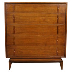 Vintage Diamond Handle Dresser by American of Martinsville