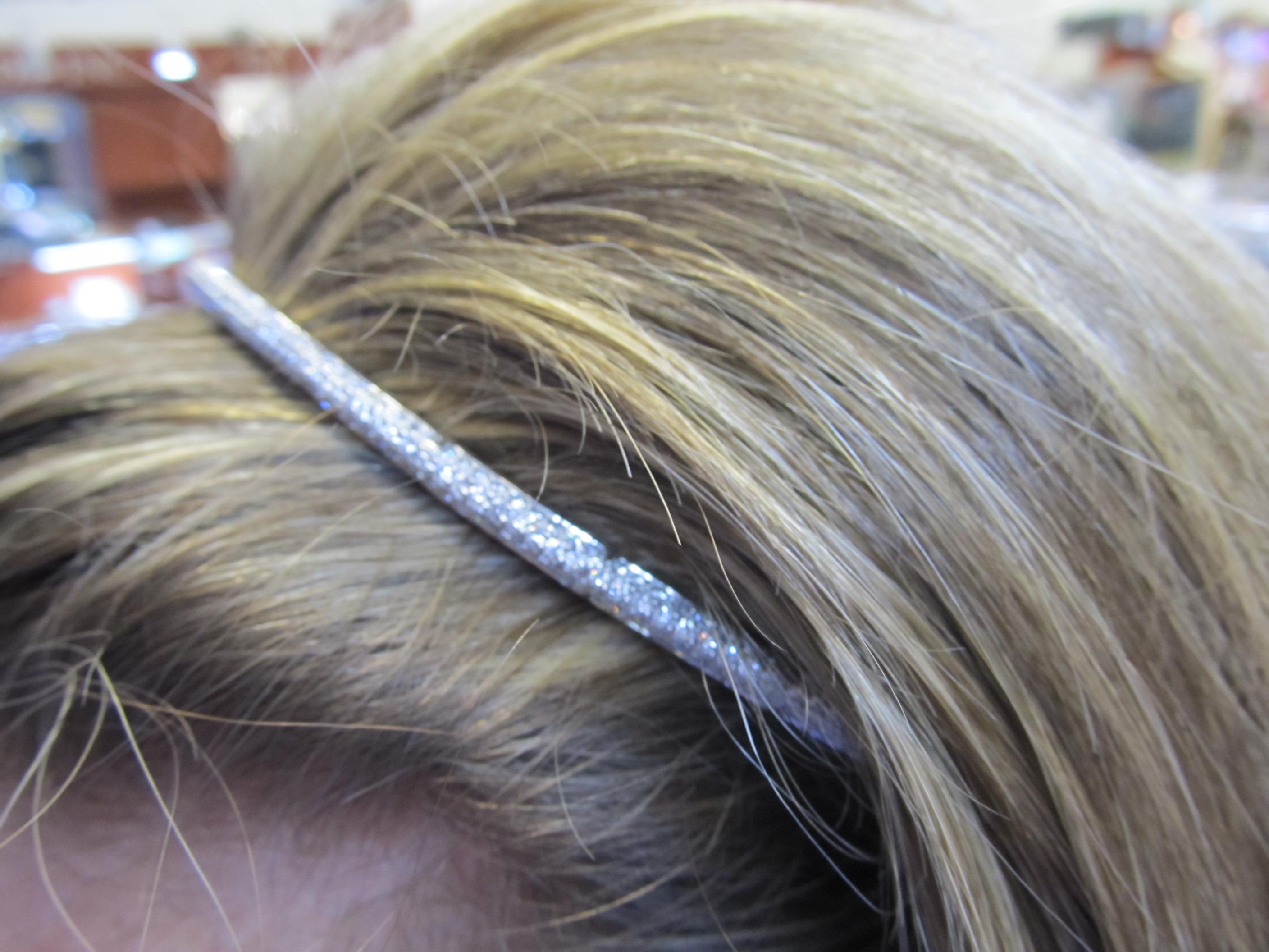 Diamant-Kopfband mit Diamant (Rundschliff) im Angebot