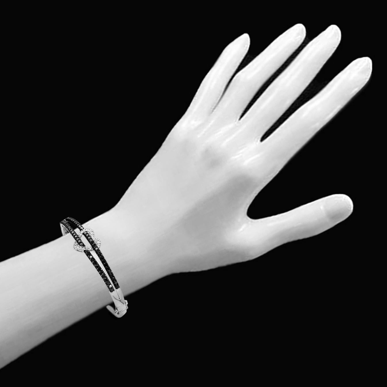black diamond bracelet 14 karat