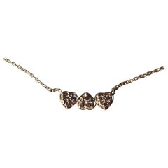 Diamond Heart Choker Necklace J Dauphin
