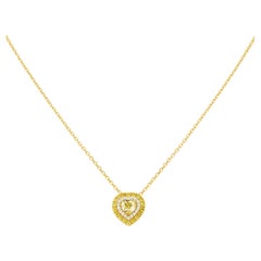 Diamond Heart Pendant Necklace