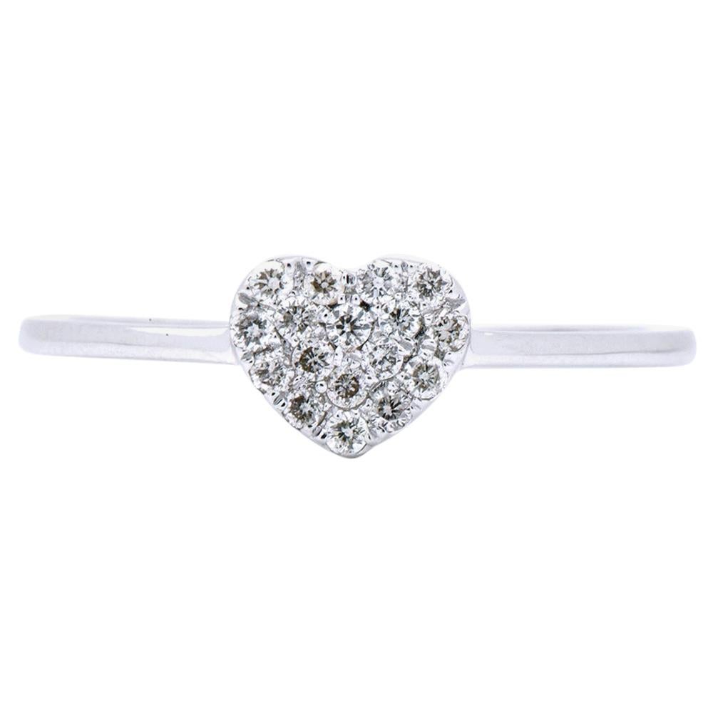 Diamond Heart Ring