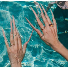 Diamond Heart Solitaire Ring in 14K Yellow Gold, SIze 4