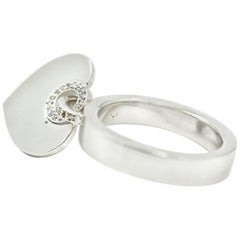 Diamond Heart Tag Ring Diamond Heart Tag Ring