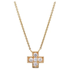 Diamond Heirloom Necklace in 14k Yellow Gold