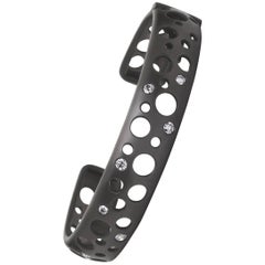 Diamond Holly Click Hinge Cuff Bracelet