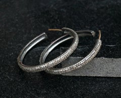 Boucle d'oreille diamant en argent 925 Boucle d'oreille en argent 925 Bijoux de mode Cadeau d'anniversaire.