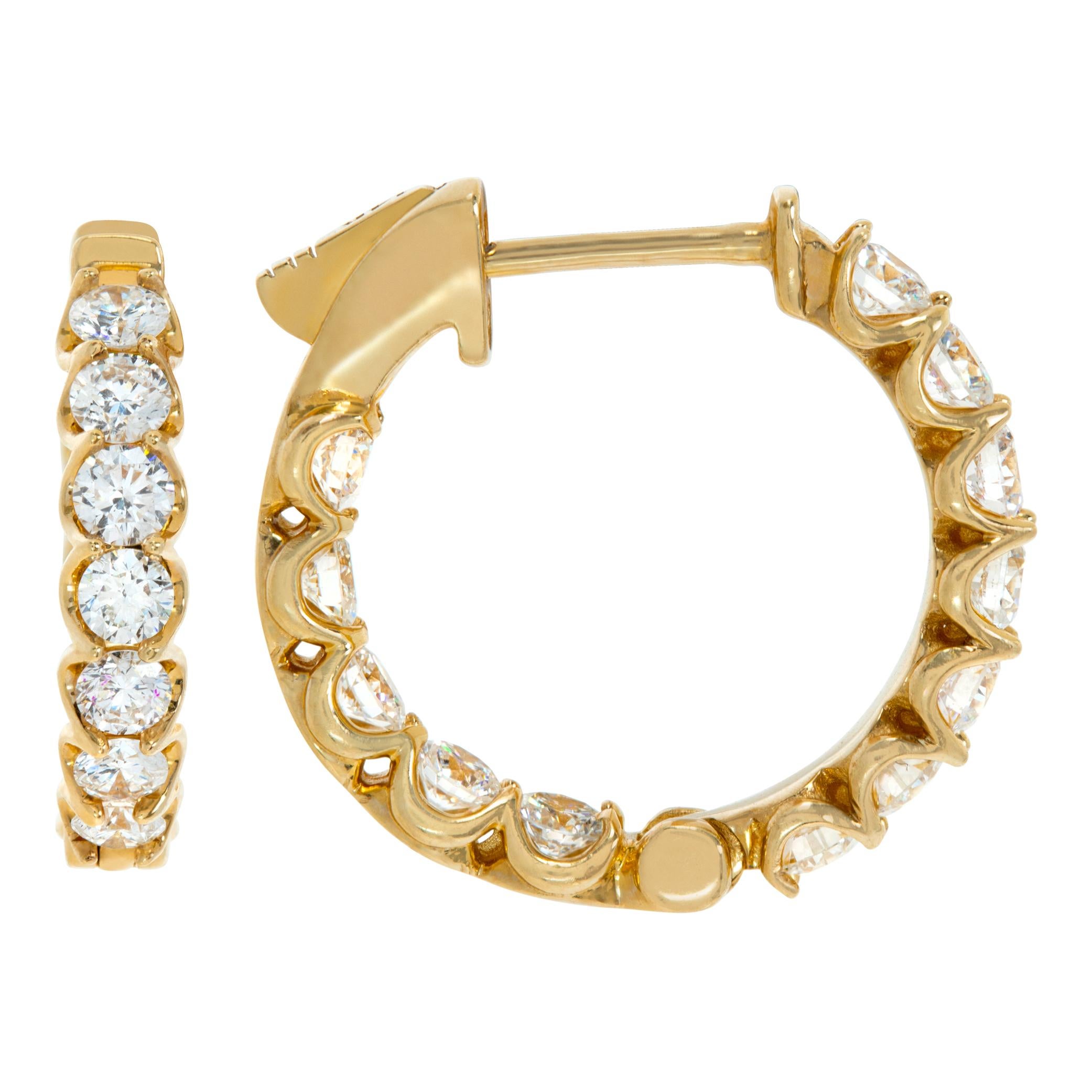 Diamond hoops 