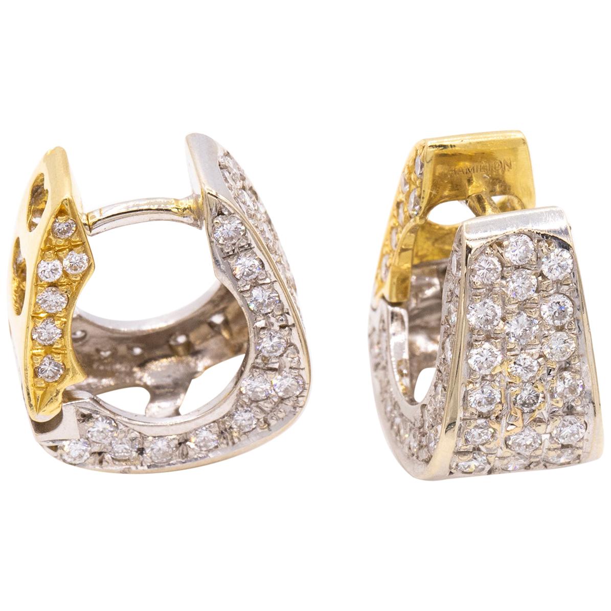 Tiffany and Co. Atlas Huggie Earrings at 1stDibs tiffany huggie earrings