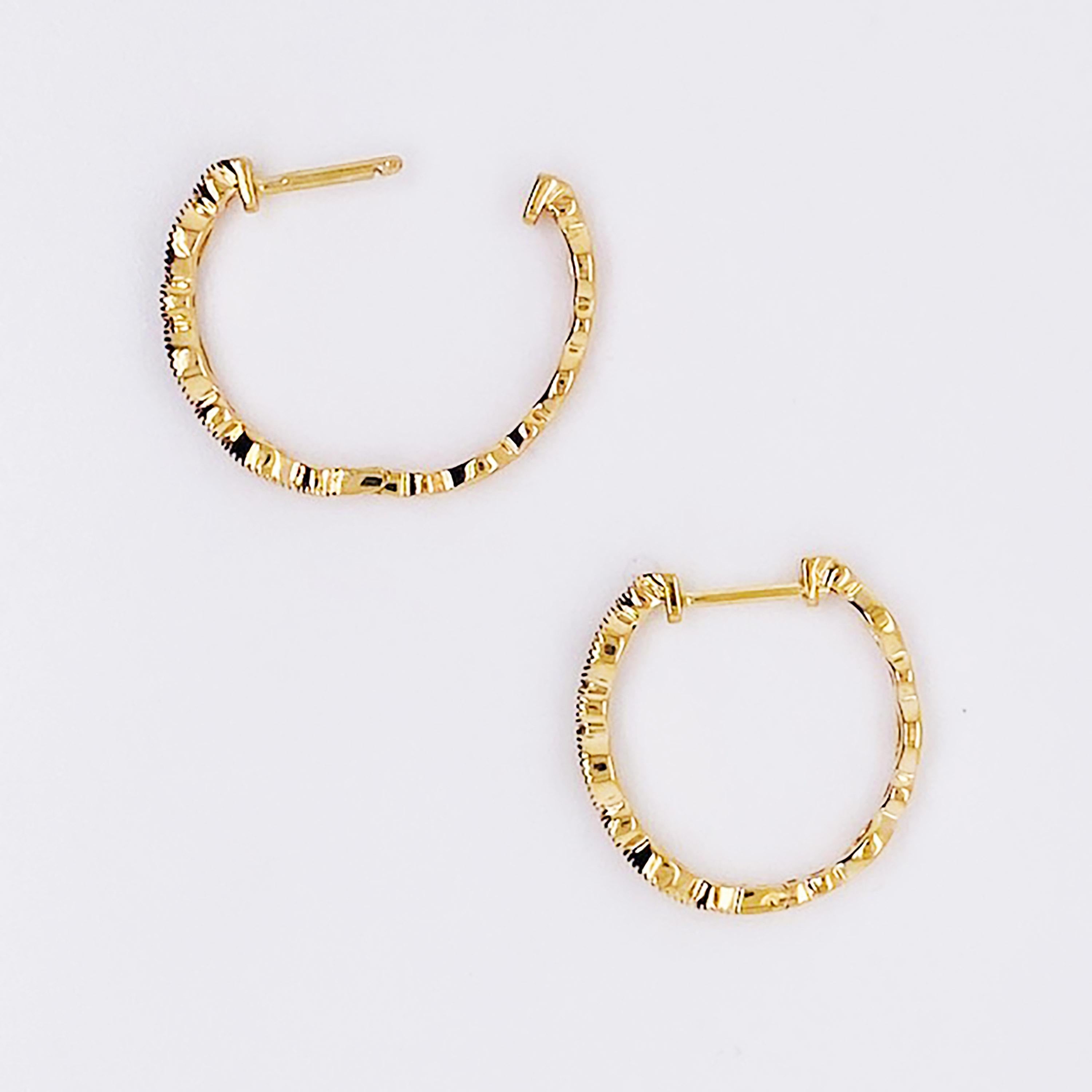 16 carat gold earrings