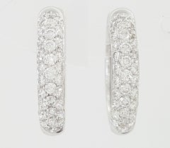 Diamond Huggies Earrings