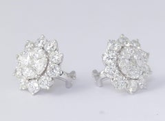 Diamond Illusion Stud Earrings